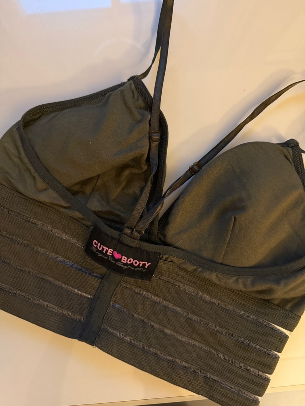 Cute Booty Lounge Longline Tank Bra